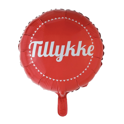 Tillykke ballon