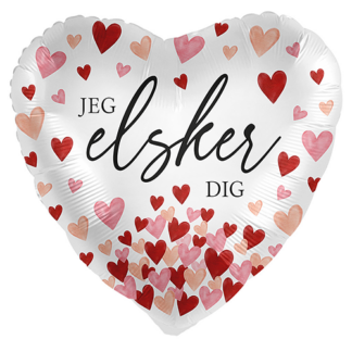 Jeg elsker dig med hjerter