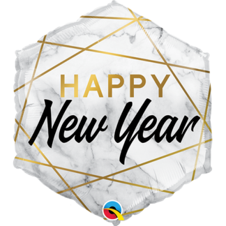 New year marble rectangles