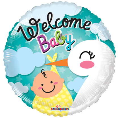 Welcome baby stork
