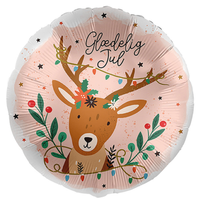 Glædelig jul med rensdyr