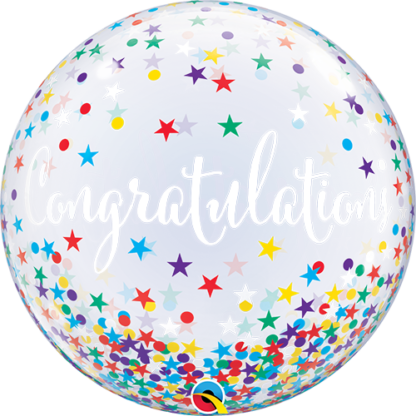 Congratulation bubble