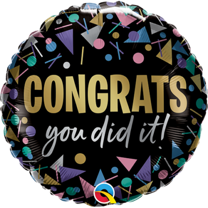 Congrats you did it