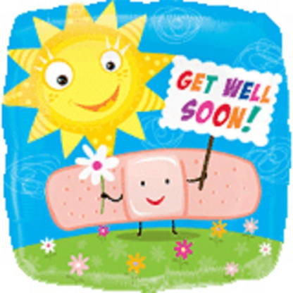 Get well soon sol og plaster