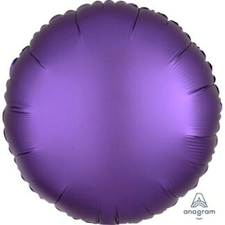 Rund folie ballon - lilla