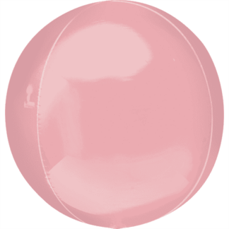 Pastel pink orbz ballon 38x40cm
