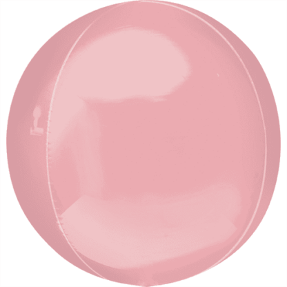 Pastel pink orbz ballon 38x40cm