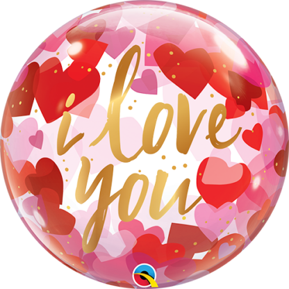 I Love You Paper Hearts