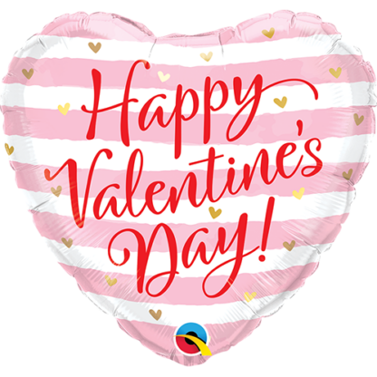 Valentine's Pink Stripes