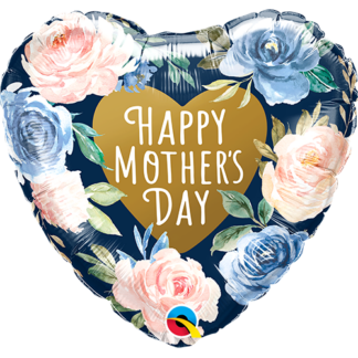 Mother's Day Pink & Blue Roses