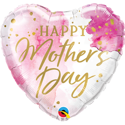 Mother's Day Pink Watercolor