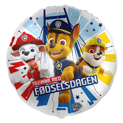 Paw patrol tillykke med fødselsdagen