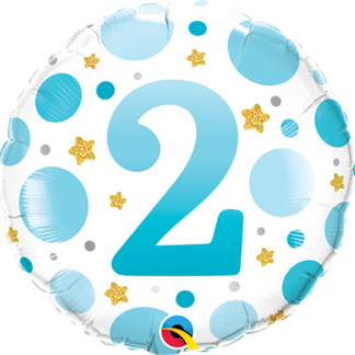 Blå prikker 2 år
