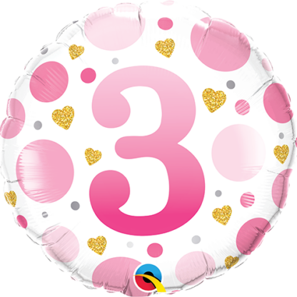 Lyserøde prikker 3 år
