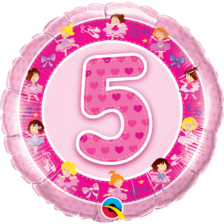 Pink ballerinaer 5 år