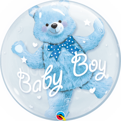 Baby boy blue bear