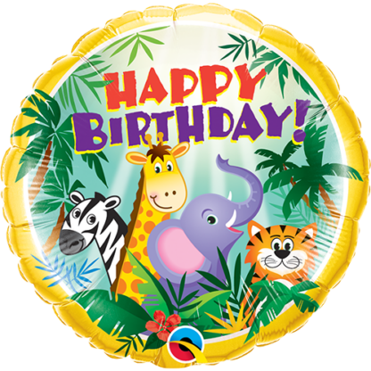 Birthday jungle friends