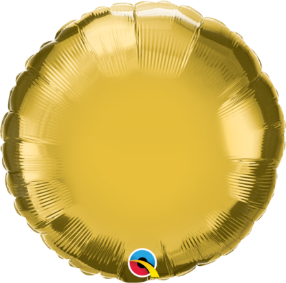 Gold - Rund 18” folie ballon