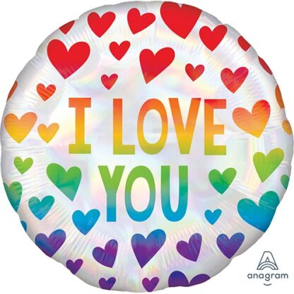 I love you regnbue hjerter