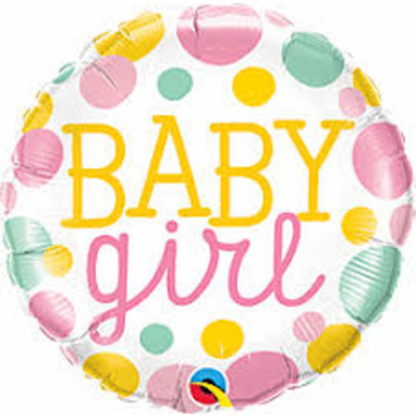 Baby girl dots