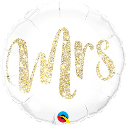 Mrs. glitter gold