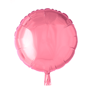 Folieballon rund pink