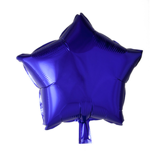 Folieballon stjerne lilla