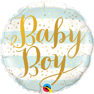 Baby boy folie ballon