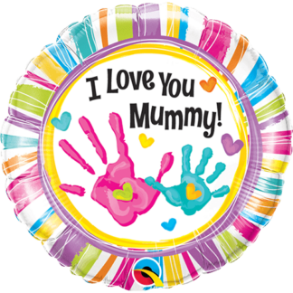 I Love You Mummy Handprints