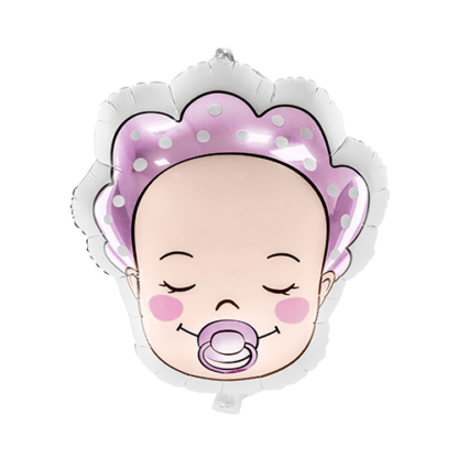 Baby girl face