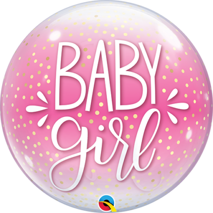 Baby girl bubble