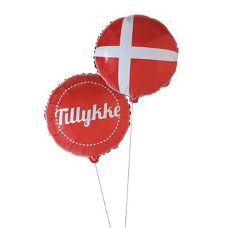 Tillykke dannebrog buket