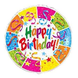 Happy birthday party folie ballon