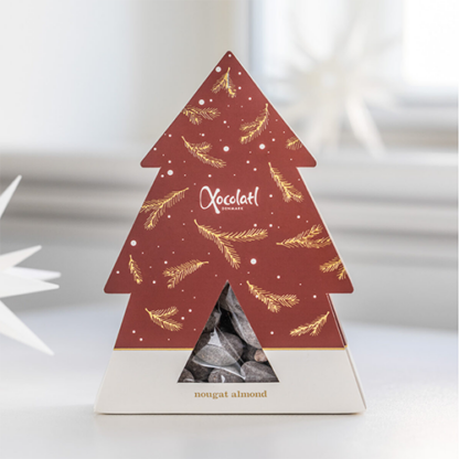 Xocolatl – Christmas joy tree (Mandler med chokolade)