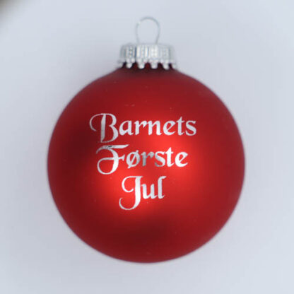 Julekugle – Barnets første jul