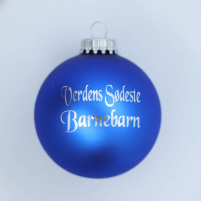 Julekugle – Verdens sødeste barnebarn