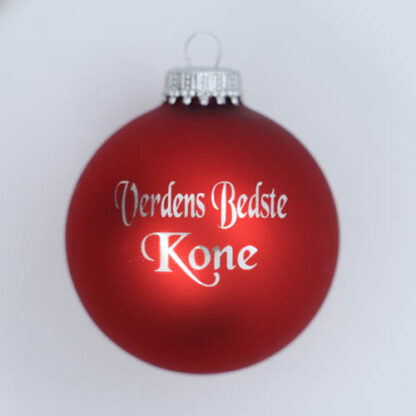 Julekugle – Verdens bedste kone