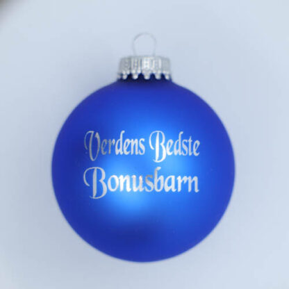 Julekugle – Verdens bedste bonusbarn