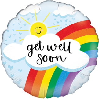 Get well soon sol & regnbue