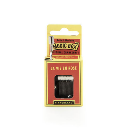 La vie en rose music box