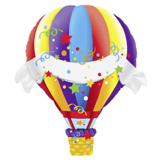 Storm varmluftballon