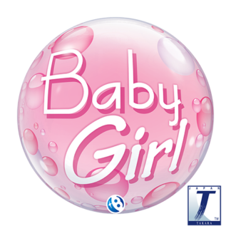 Baby girl bubble